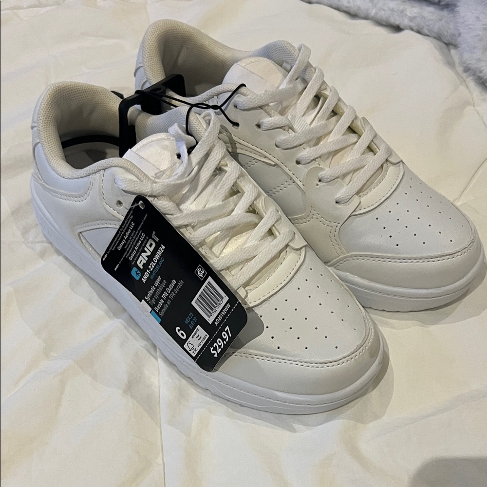 AND1 Women's White Athletic Sneakers